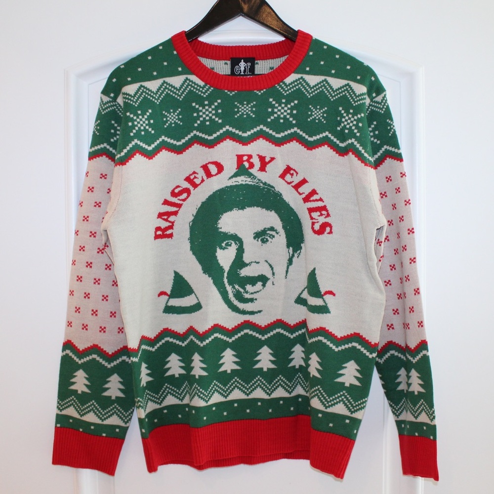 “Elf” Christmas sweater (men’s M) (NWT)